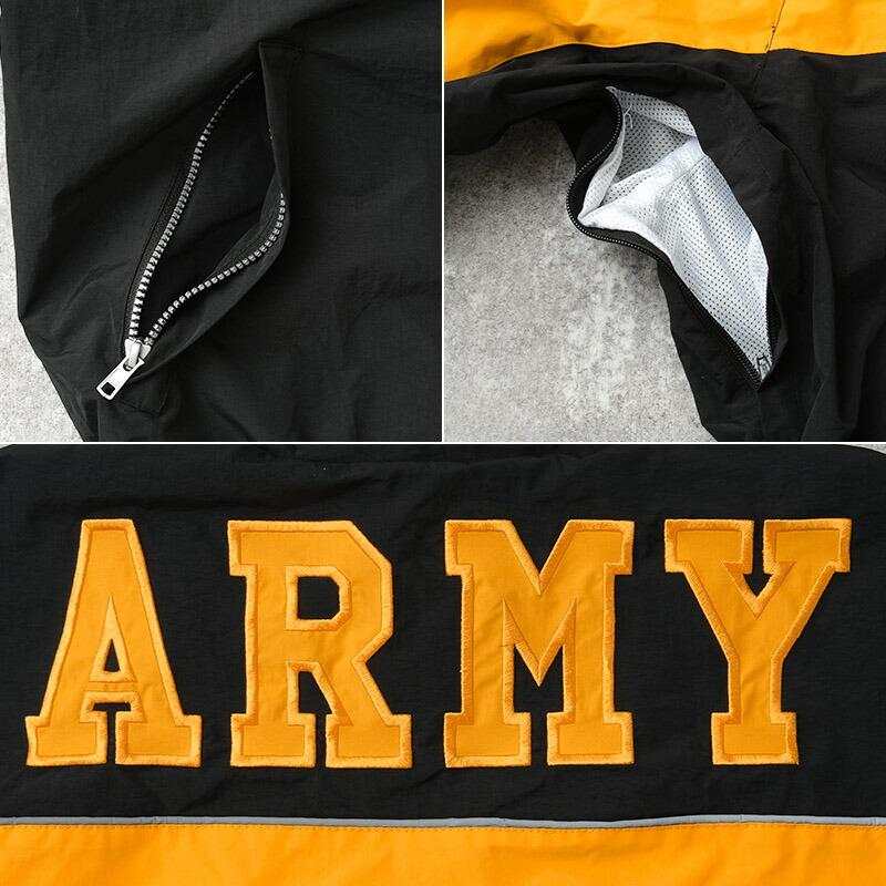 YMCLKY 米軍タイプ ARMY ウィンドブレーカー #JJ388YNブラック メンズ