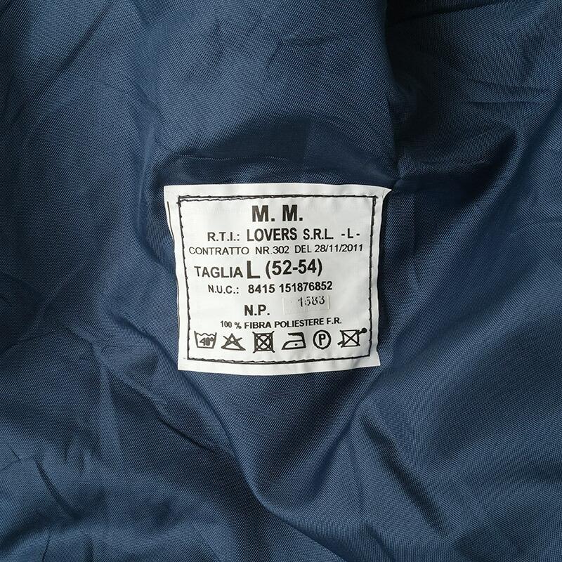 イタリア軍 MM ライナージャケット ネイビー USED JJ402UN 海軍 NAVY