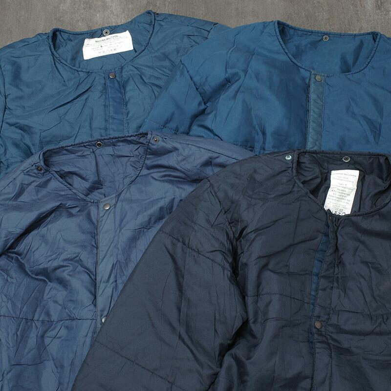 イタリア軍 MM ライナージャケット ネイビー USED JJ402UN 海軍 NAVY