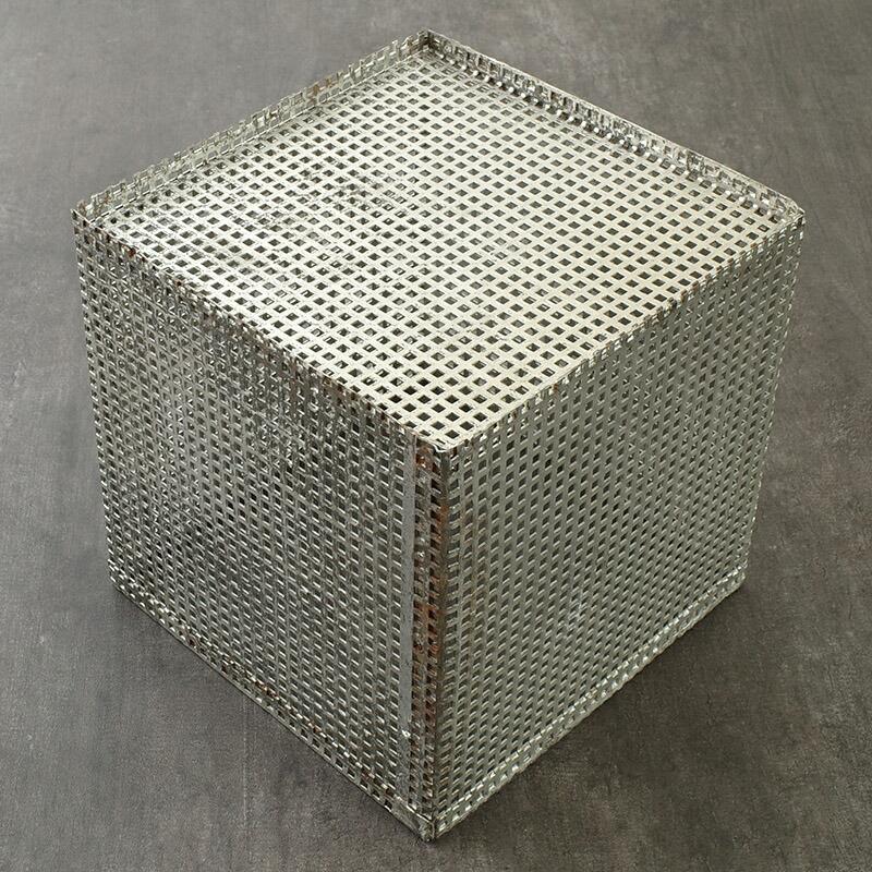 チェコ軍 メディカル メッシュボックス スチール 大 20×20×20cm USED