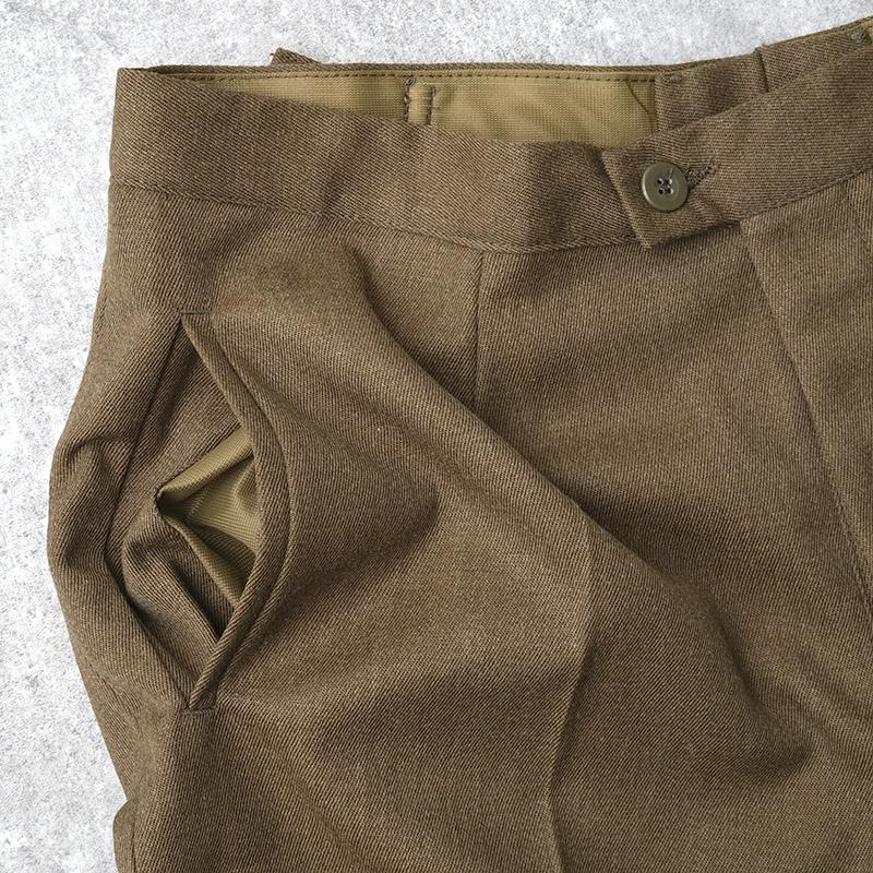 チェコ軍 M-63 ドレスパンツ ブラウン デッドストック PP485NN M63