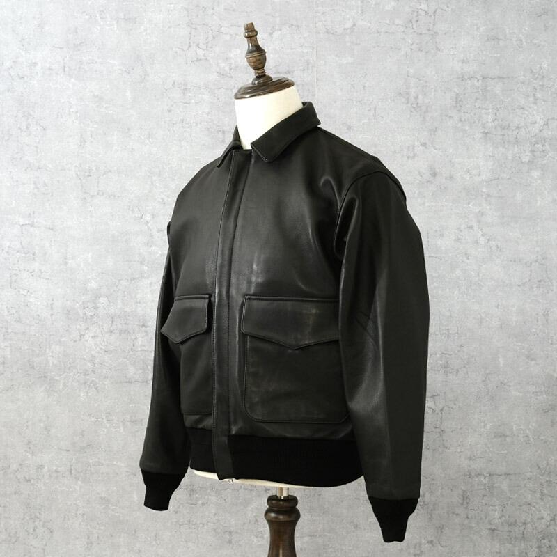 FIDELITY ラムレザー A-2 ジャケット　L 11_375c0e41-eee7-4942-b2ba-