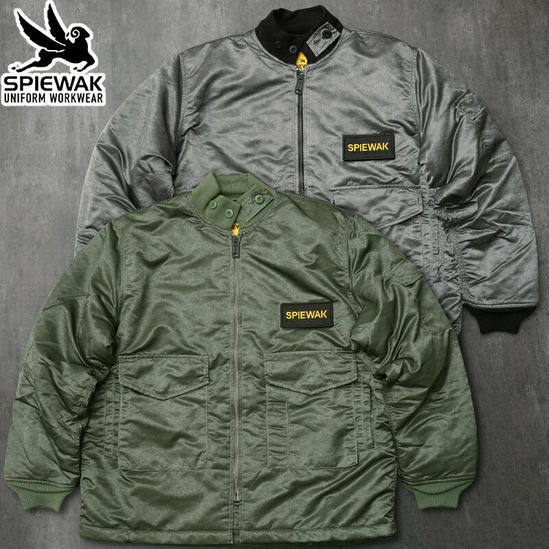“US MAIL spiewak スピワックス　USA製　ナイロンジャケット” SPIEWAK - スピワック 90s USA製 オールド フライトジャケット M