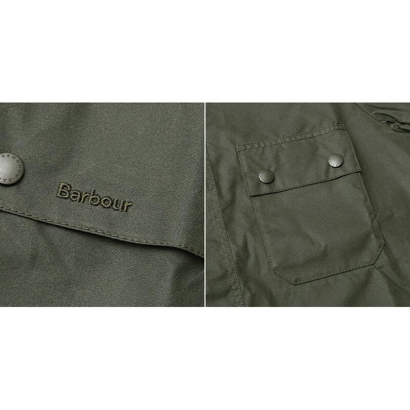 10%OFF！■Barbour バブアー #252MWX2498 SOLWAY ワックスジャケット オーバーサイズフィットソルウェイ メンズ 男性 コート アウター ブルゾン ジャケット 撥の画像