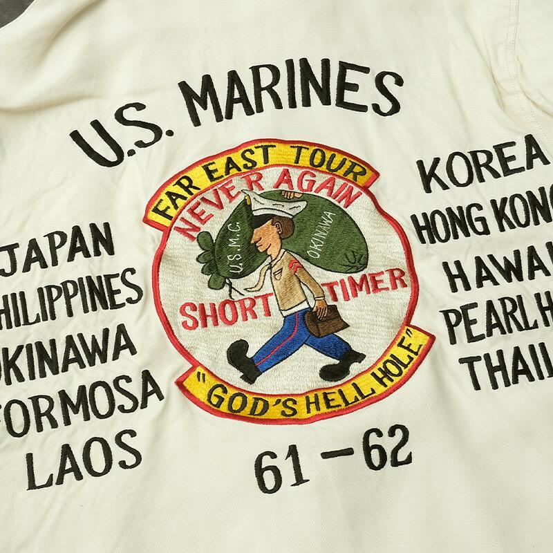 BUZZ RICKSON'S バズリクソンズ #BR15715 ツアージャケット『U.S. MARINE CORPS 3rd MARINE EXPEDITIONARY BRIGADE』ベトナムジャケット ベトジャン メンズ 男の画像