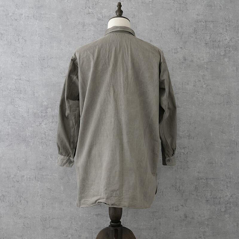 スウェーデン軍 M39 グランパシャツ ツイル USED JS237UN SWD M-39