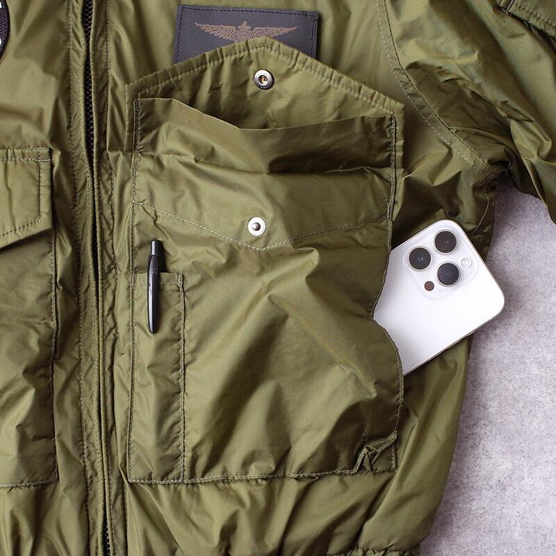 R*.様 AVIREX USMC ジャケット ネイビー USMC UTILITY PADDING JACKET/ USMC ユーティリティーパディング