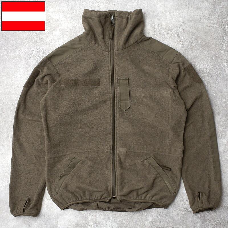 オーストリア軍 アルパイン フリースジャケット USED JJ413UN