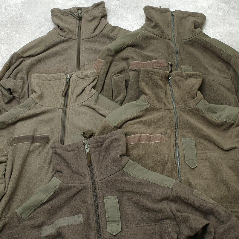 オーストリア軍 アルパイン フリースジャケット USED JJ413UN 防寒