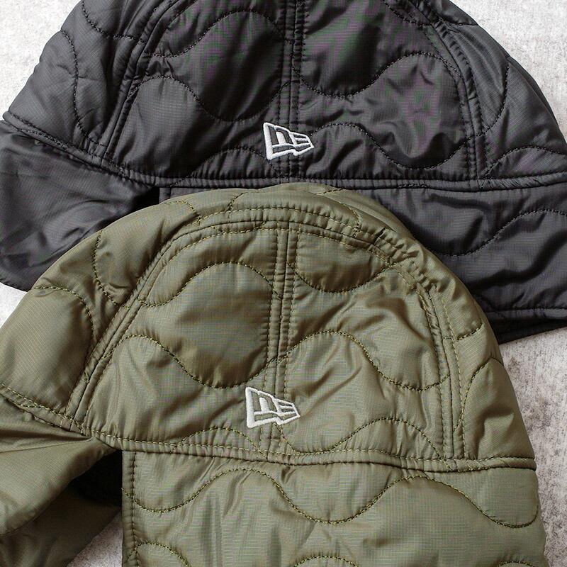 NEWERA ニューエラ ザ トラッパー ミリタリーキルト ウォーターリペ