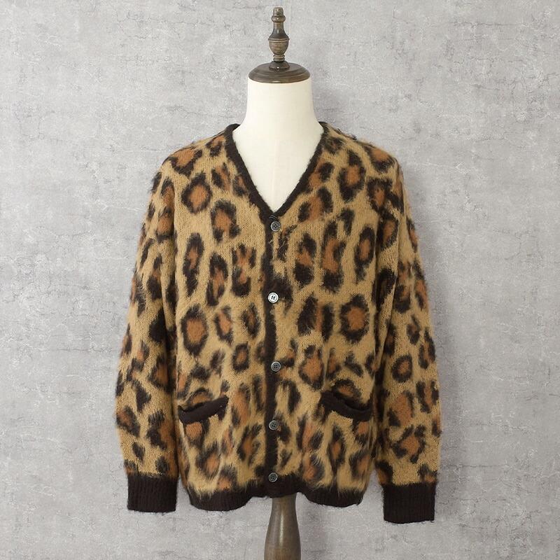 UNIVERD72 ユニバード72 #22329 長袖 モヘアタッチ起毛カーディガン