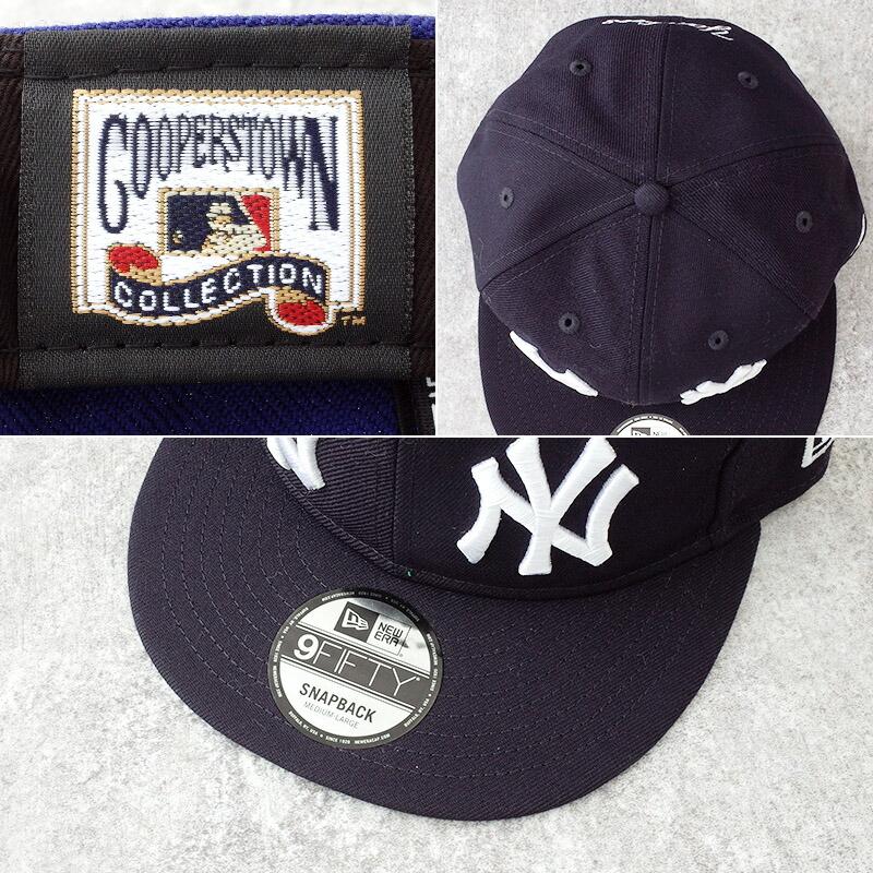 NEWERA ニューエラ 9FIFTY ソフトバックラム MLB ダブルロゴキャップ