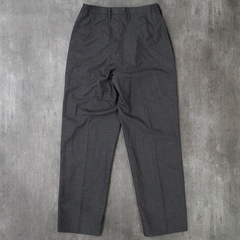 オランダ軍 サイドライン ドレスパンツ チャコール 薄手 レディース