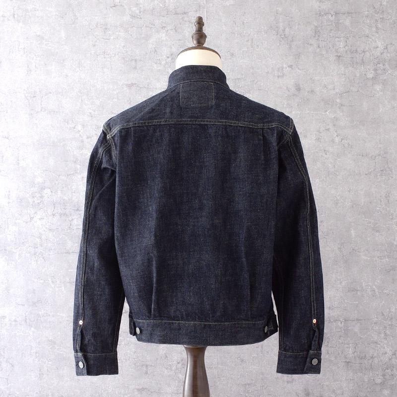 13.5oz デニムジャケット 2ndモデル #JJ390YNブルー ブラック 13.5