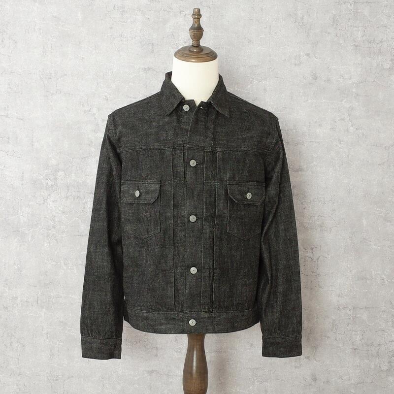 13.5oz デニムジャケット 2ndモデル #JJ390YNブルー ブラック 13.5