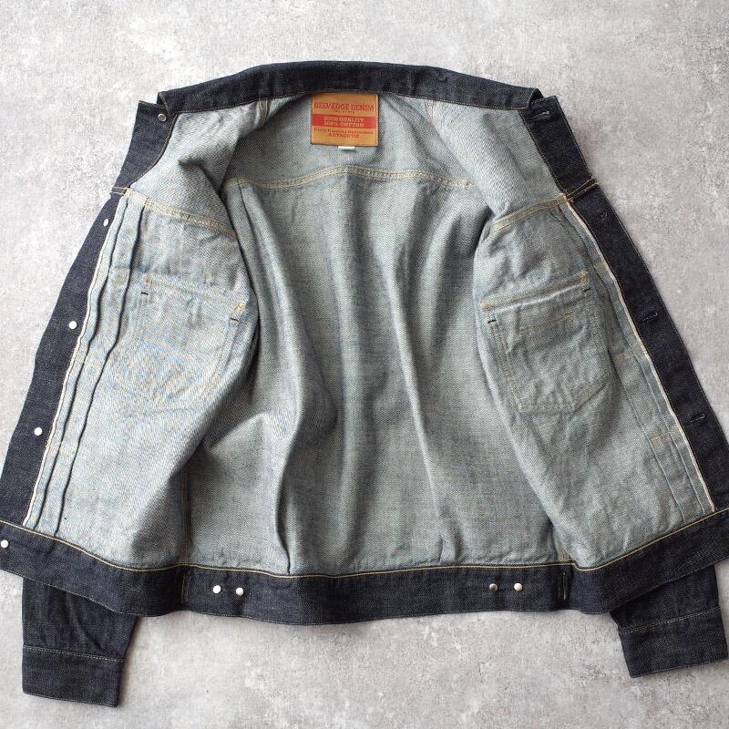 13.5oz デニムジャケット 2ndモデル #JJ390YNブルー ブラック 13.5