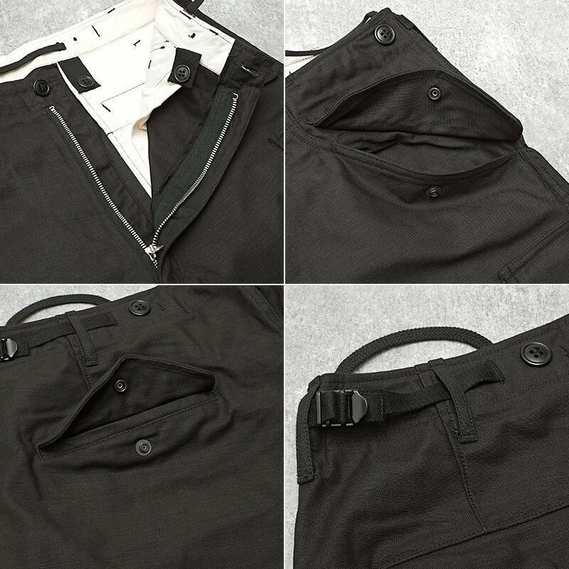 BUZZ RICKSON'S バズリクソンズ #BR42592 ブラック M-1951 フィールドトラウザース WILLIAM GIBSON COLLECTIONM1951 M-51 M51 メンズ 男性 ズボン パンツ カーの画像