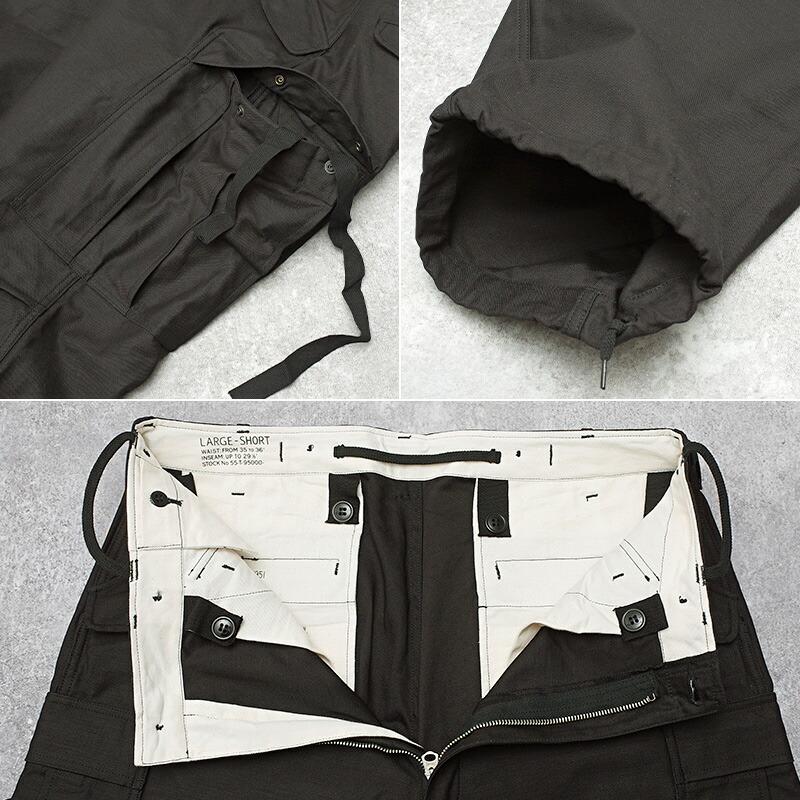 BUZZ RICKSON'S バズリクソンズ #BR42592 ブラック M-1951 フィールドトラウザース WILLIAM GIBSON COLLECTIONM1951 M-51 M51 メンズ 男性 ズボン パンツ カーの画像