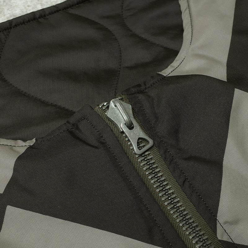 BUZZ RICKSON'S バズリクソンズ #BR15811 ブラック ラインクルーマン ベスト(MOD.)リバーシブル WILLIAM GIBSON COLLECTIONメンズ 男性 ミリタリー アウター トの画像