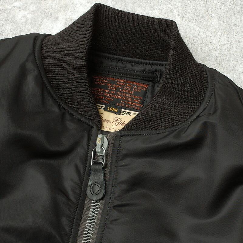 BUZZ RICKSON'S バズリクソンズ #BR15772 ブラック MA-1 フライト