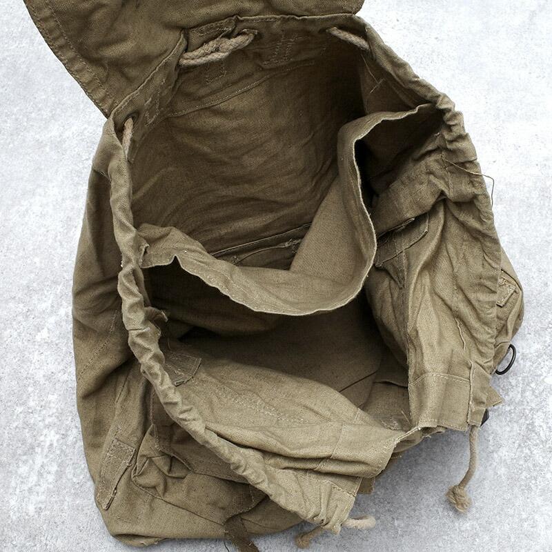 チェコ軍 リュックサック リネン ※ショルダーストラップ無し USED
