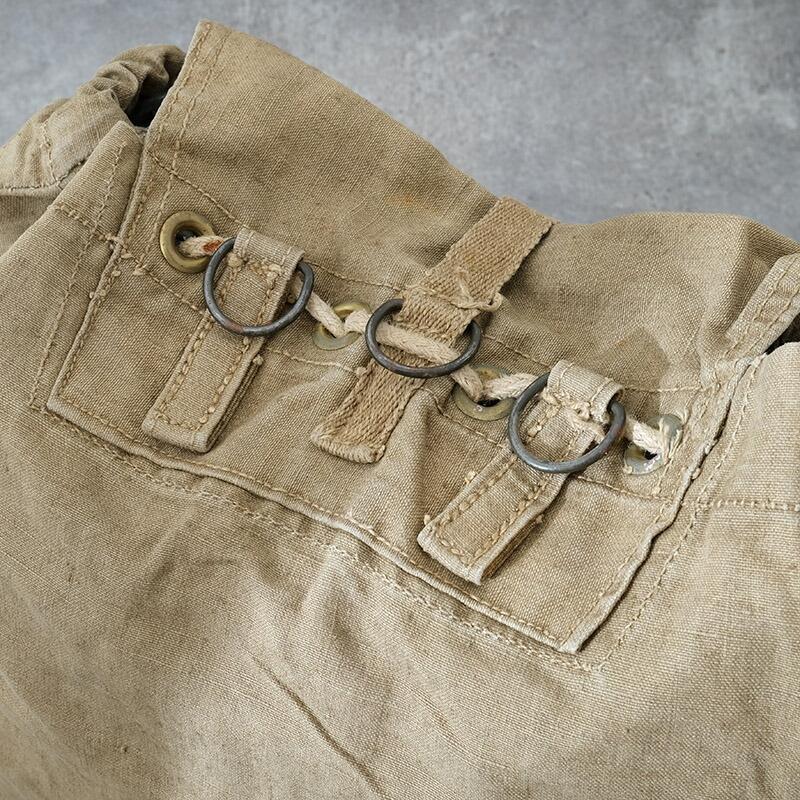 チェコ軍 リュックサック リネン ※ショルダーストラップ無し USED