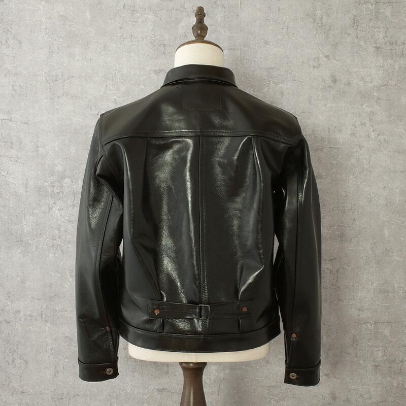 BUZZ RICKSON'S バズリクソンズ #BR80665 ブラック レザー ブラウス