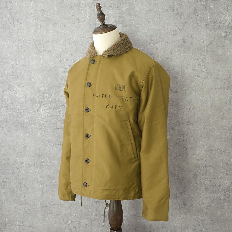 バズリクソンズ TYPE N-1 DEPARTMENT DEMOTEX-ED Buzz Rickson's N-1 KHAKI NAVY DEPARTMENT DEMOTEX-ED BR15345