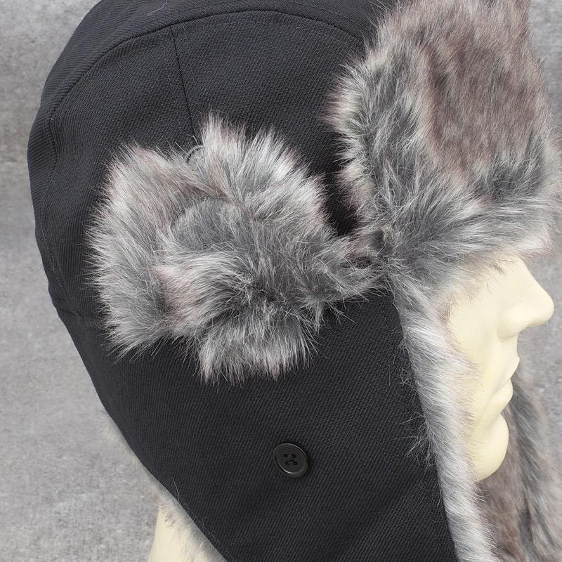 NEWERA ニューエラ トラッパー ウール ネイビー『ニューヨーク