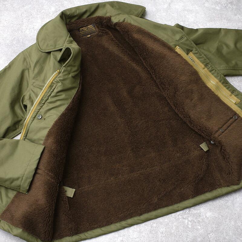 BUZZ RICKSON'S バズリクソンズ #BR15757 AL-1 フライトジャケット『BUZZ RICKSON CORPORATION』AL1 メンズ 男性 アウター ブルゾン コート ボア ミリタリー カの画像