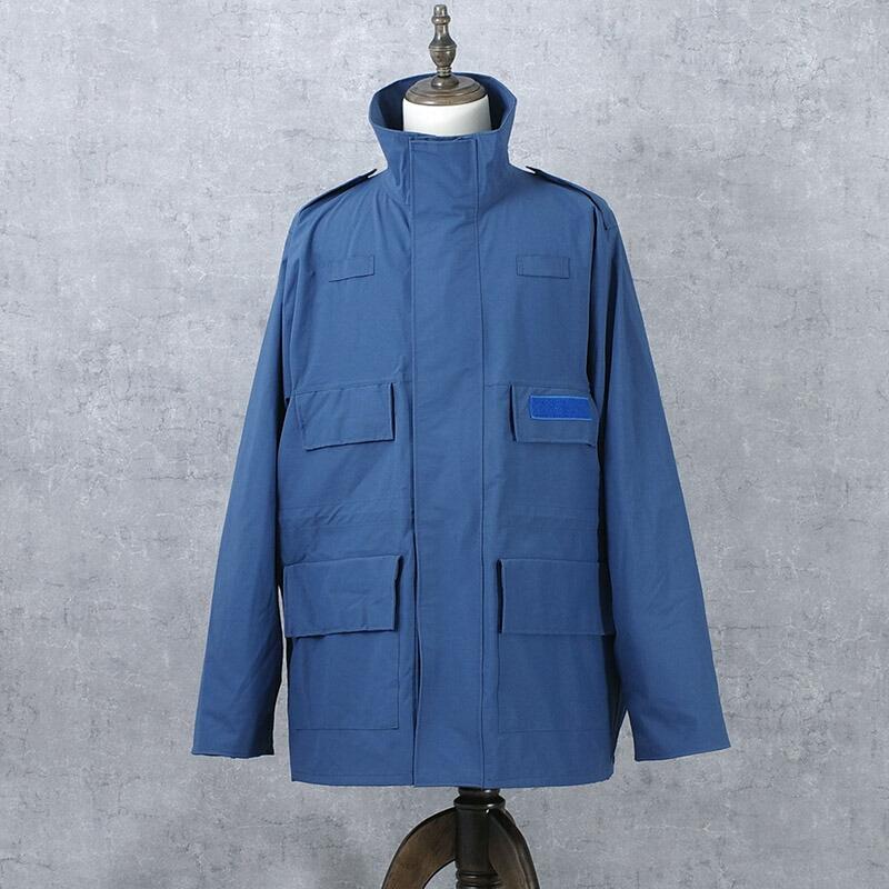 イギリス メトロポリタンポリス 防水 レインジャケット ブルー タイプ2