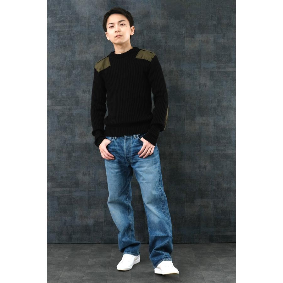 オランダ軍 コマンドセーター 黒染め デッドストックJW031NDKempton社