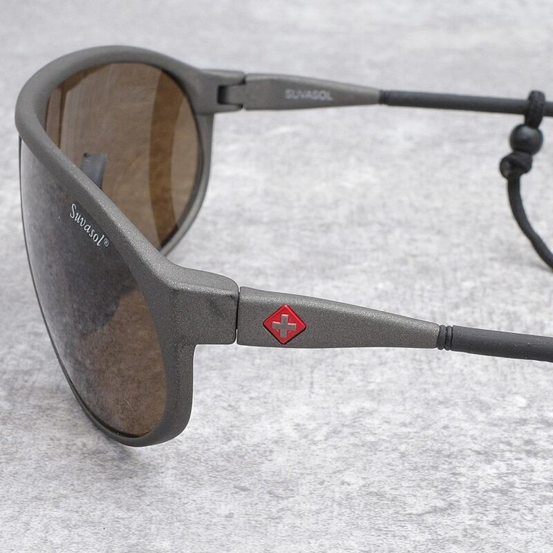 スイス軍 アーミーサングラス ケース付き SUVASOL製 USED MG019UN ARMY
