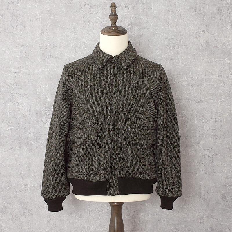 Schott ショット #7825252009 ビーチクロス タイプA-2A2 フライト ジャケット メンズ 男性 アウター 長袖 アメカジ カジュアル 春 秋 冬 黒の画像