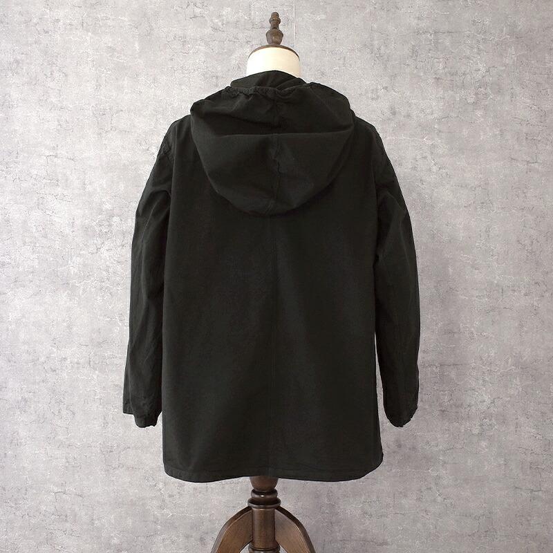 スウェーデン軍 M40 スノーカモパーカー 黒染め USED JP120UD SWD M-40