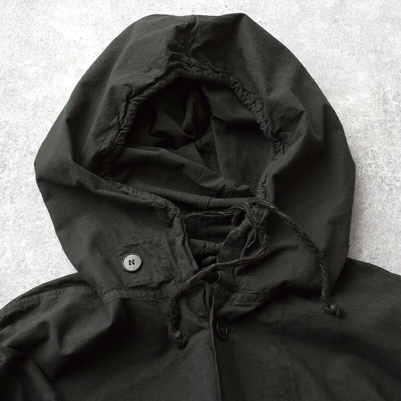 スウェーデン軍 M40 スノーカモパーカー 黒染め USED JP120UD SWD M-40