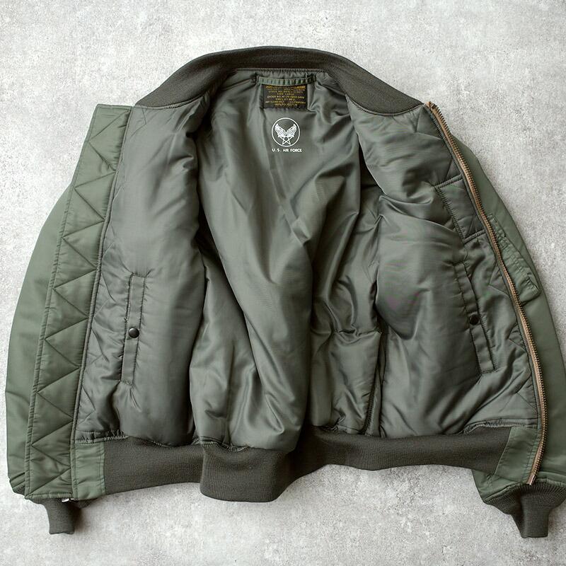 YMCLKY 米軍タイプ MA-1 MIL-J-8279 フライトジャケット JJ403YN