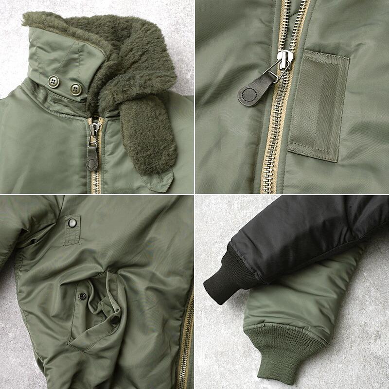 YMCLKY 米軍タイプ B-15D MIL-J-6257 フライトジャケット JJ405YN