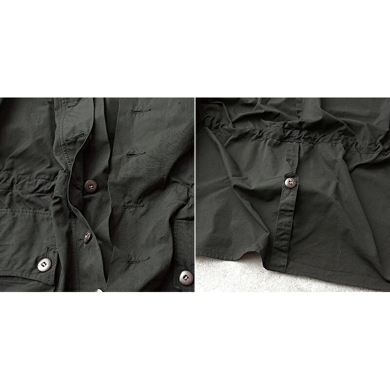 スウェーデン軍 M-62 スノーカモパーカー 黒染め USED JP070UDM62