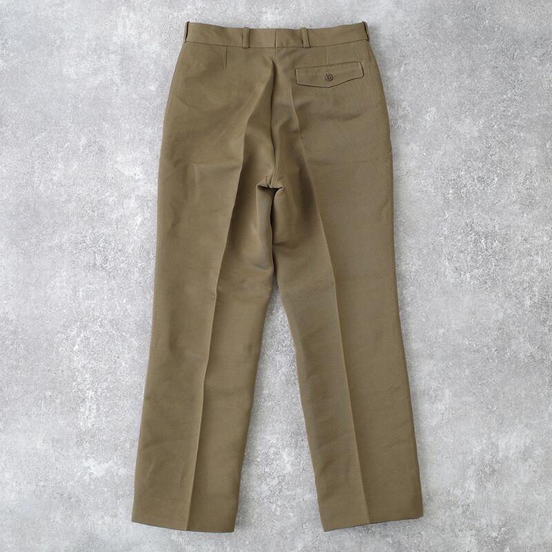 ベルギー軍 ユニフォーム ドレスパンツ ブラウン デッドストック