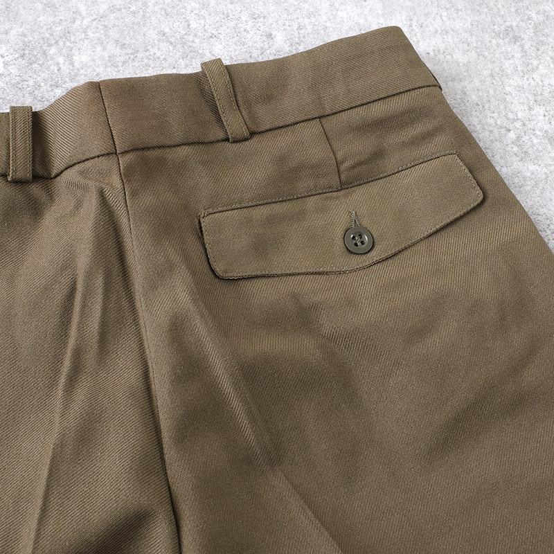 ベルギー軍 ユニフォーム ドレスパンツ ブラウン デッドストック