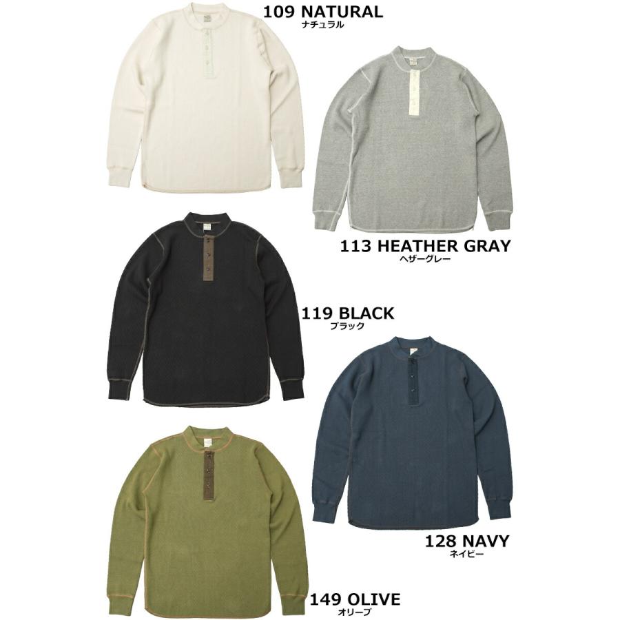 リアルマッコイズ ロンT サーマル　バズリクソンズ トイズマッコイ ヒューストン BUZZ RICKSON'S バズリクソンズ 長袖 ミリタリー サーマル ヘンリー