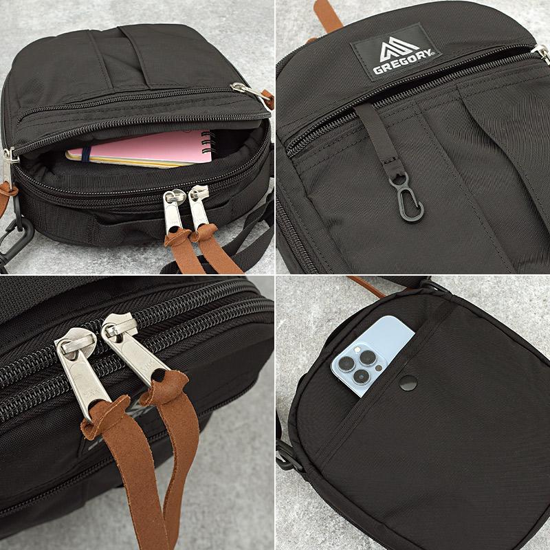 クロコ　バック　斜め掛け　新品未使用品 GREGORY（グレゴリー） #155618 クイックポケット デラックス
