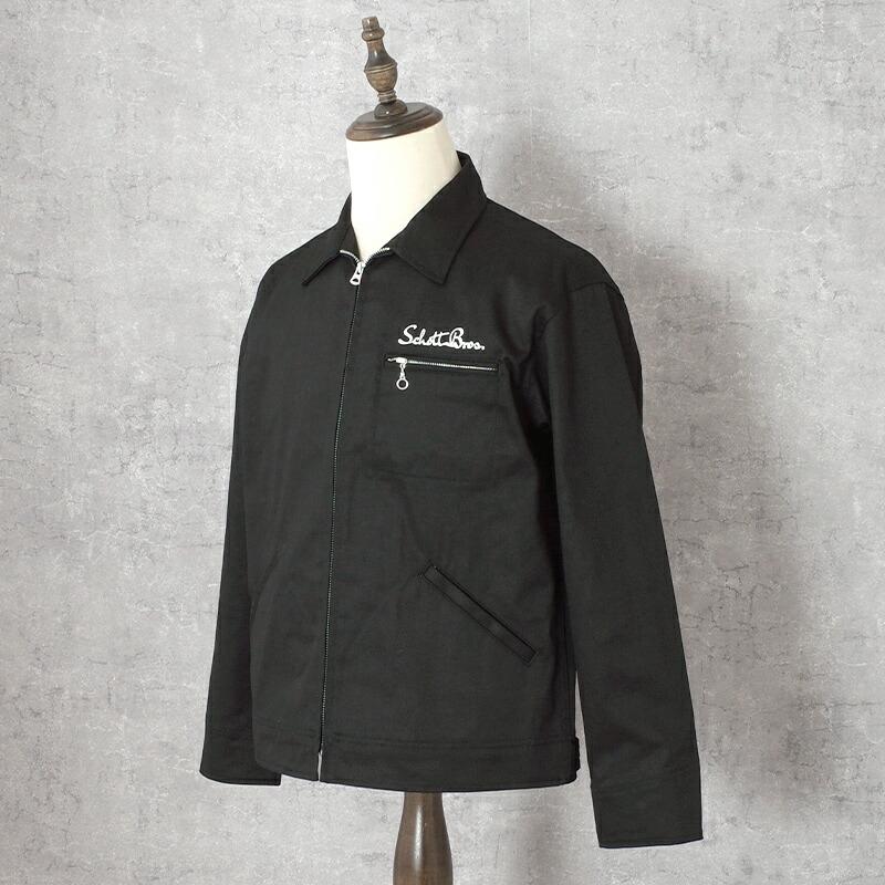 Schott ブラック ジャケット Sサイズ Schott N.Y.C（ショット） SCHOTT コード クロス B-15A ジャケット