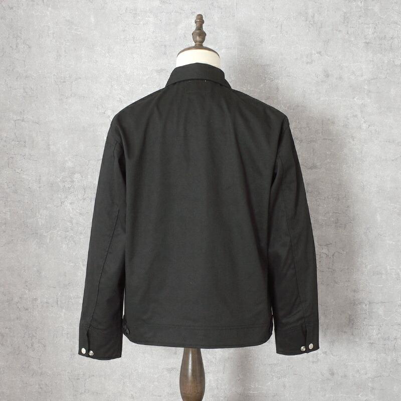 Schott 黒 カジュアルジャケット B.S. HOODED JKT/ブラックシープ シェル ジャケット | Schott