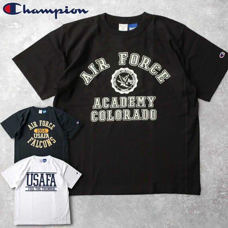 Champion チャンピオン #C3-D305 USAFA リバースウィーブ(R) クルー 