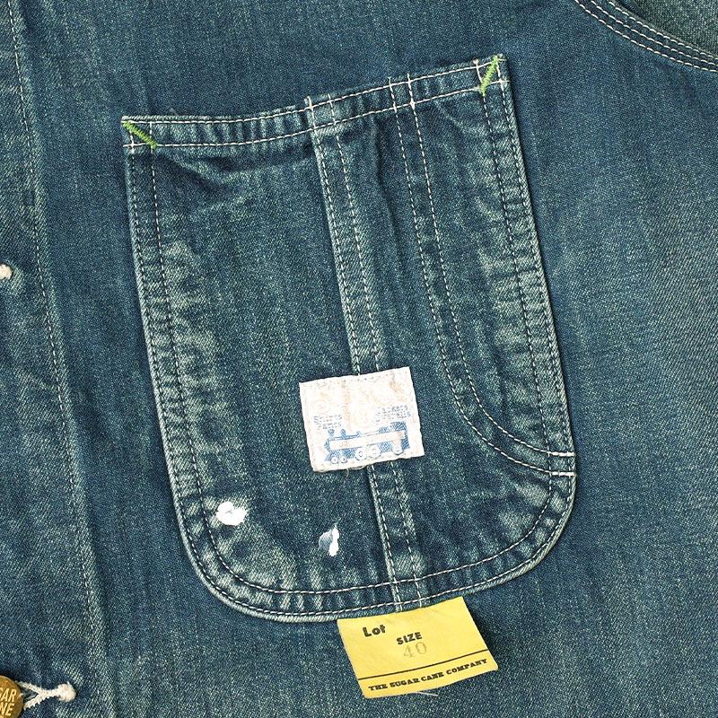 SUGAR CANE SUGARCANE シュガーケーン #SC15708 11oz. ブルーデニム