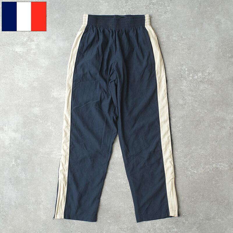 ［サッチ］フランス軍　ジャージ上下セット フランス軍 ST CYR トレーニング ジムパンツ ARGUEYROLLES ネイビー