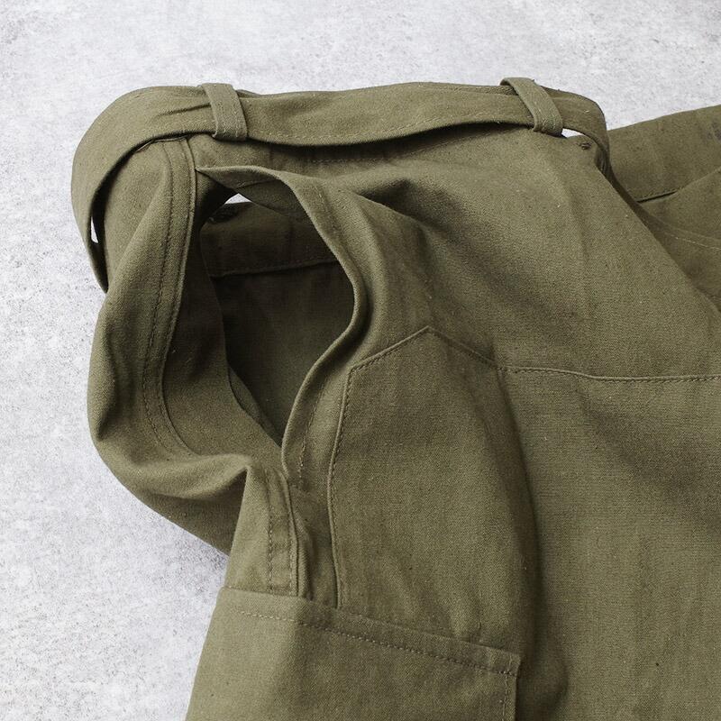 60s PIONEER パイオニアブランド カラーネップ ヘビー ウールパンツ チェコ軍 60s モーターサイクル オーバーパンツ オリーブ USED PP500NN