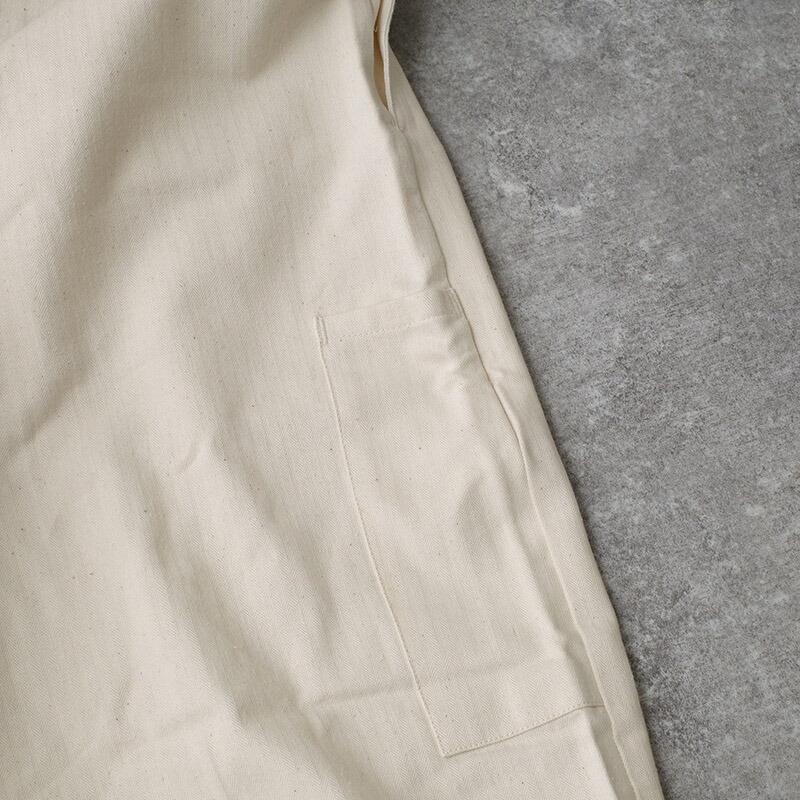 ドイツ軍 ワークパンツ HBT ナチュラル デッドストック PP498NN BW